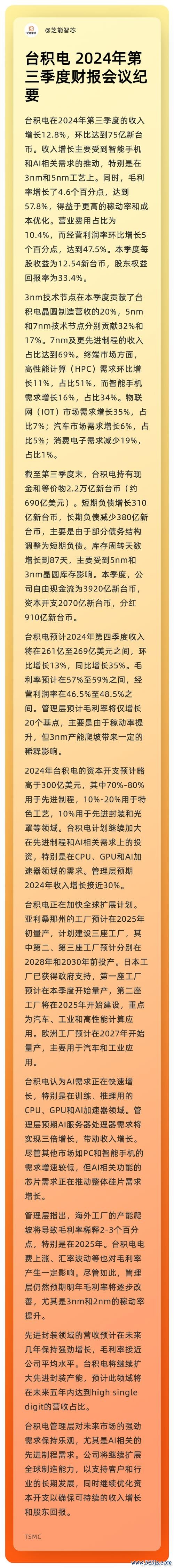 台积电股票2025暴跌反弹？3000亿资本支出与华尔街强力买入背后的逻辑