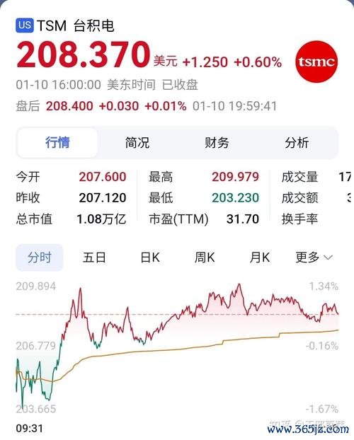 臺積電股票赴美投資2000億美元掀熱議股價波動10% vs 長期增長預測IDC權威數據-2024財報解讀